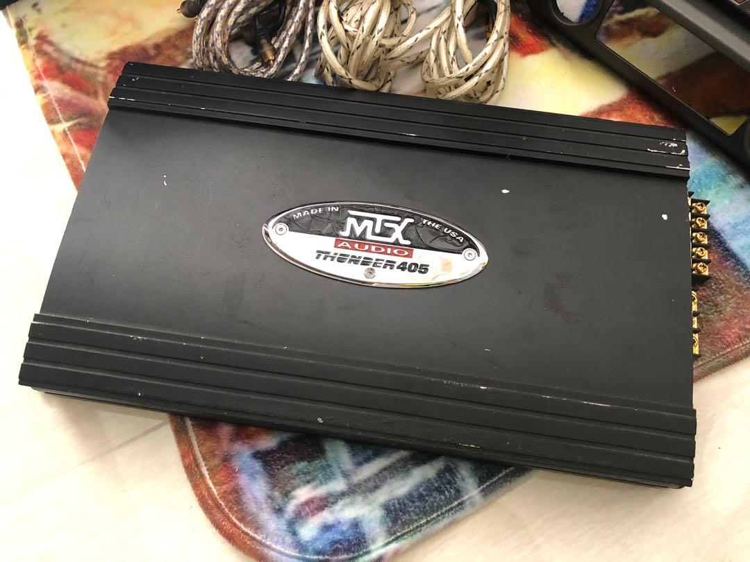 Wts Mtx Thunder 405 5ch Amp Car Accessories Accessories On Carousell