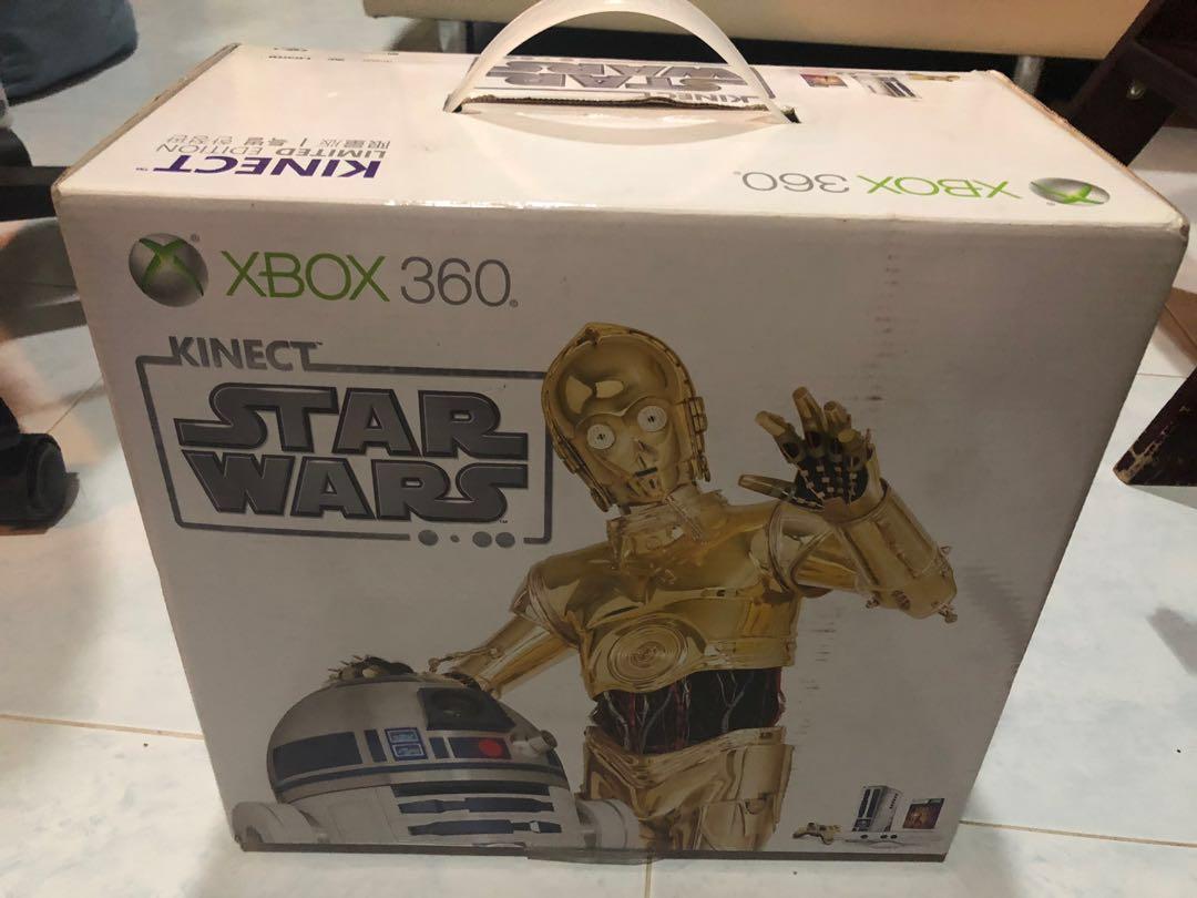 Xbox 360 Star Wars Limited Edition Console + Kinect + Star Wars Game (320GB), Video Gaming