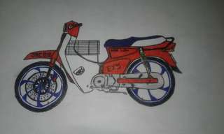 11 Lukisan Motor Ex5 3d Arti Gambar