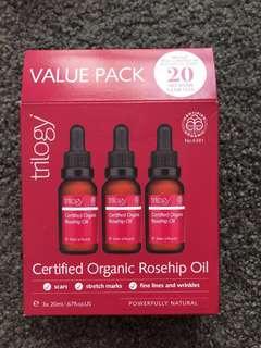 New Trilogy rosehip oil