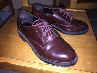 Call It Spring Brown Oxford Shoes