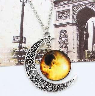 Moon necklace