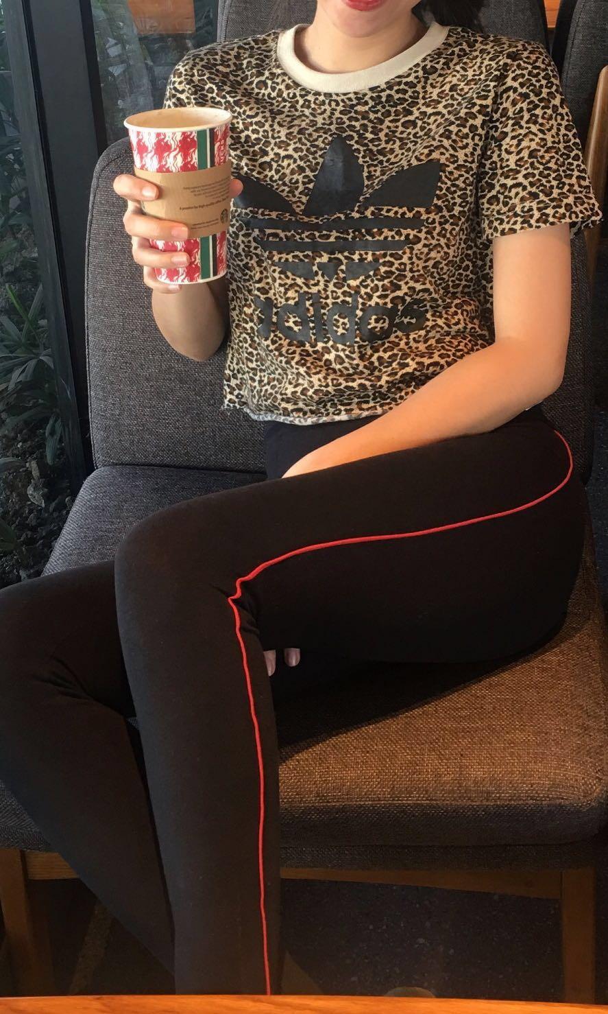 Adidas Leoflage Cropped Tee Women s Fashion Tops Others Tops on Carousell