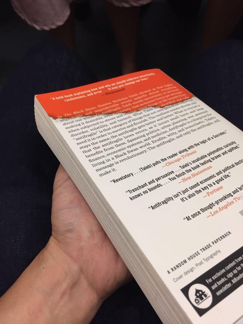 Antifragile by Nassim Taleb, Hobbies & Toys, Books & Magazines, Fiction