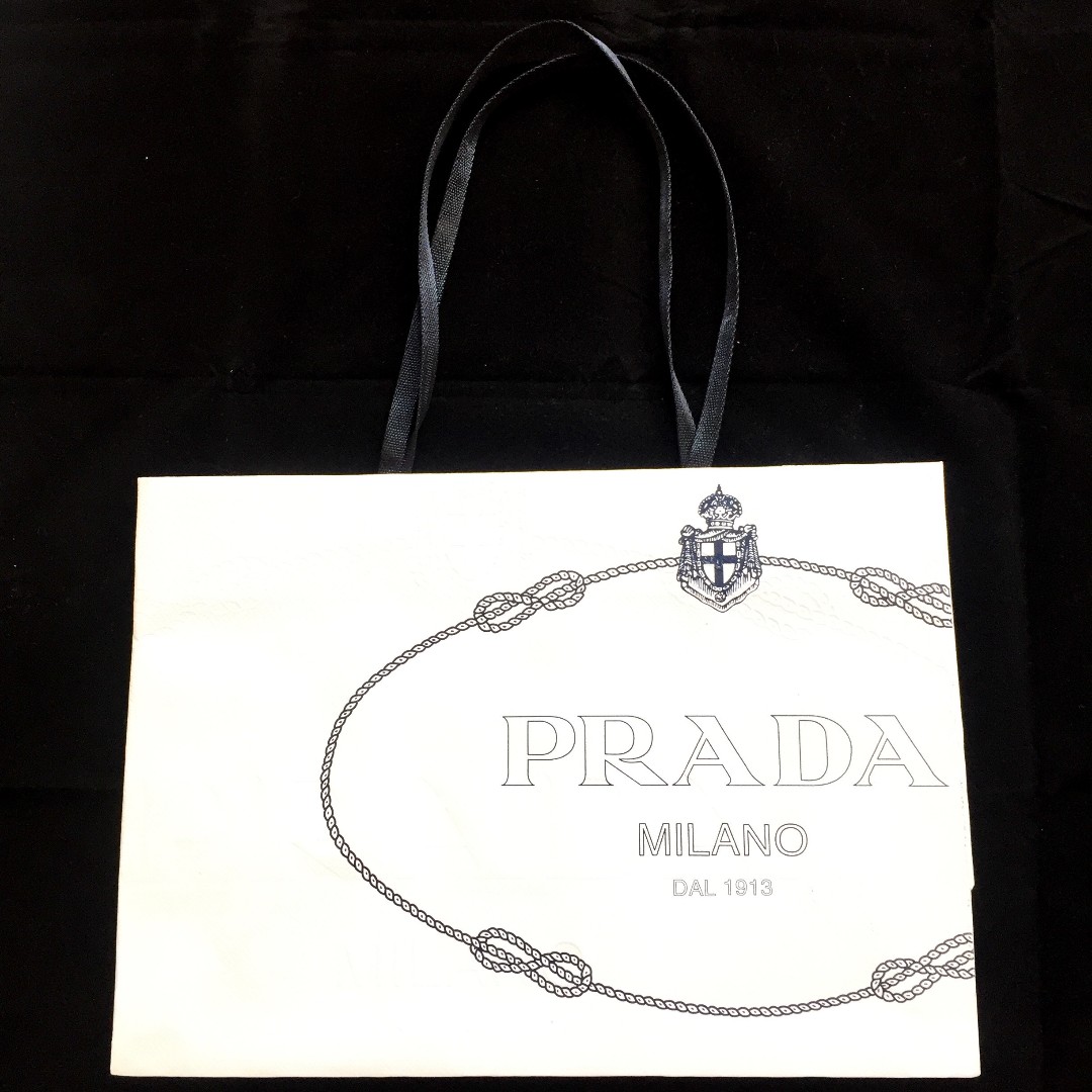prada carrier bag