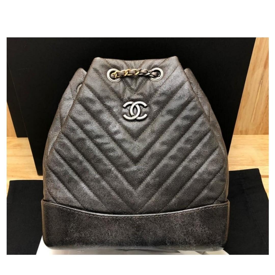 Authentic Chanel Gabrielle Backpack, Luxury, Bags & Wallets on