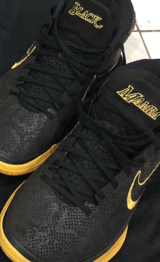 Black mamba 2025 shoes 2018