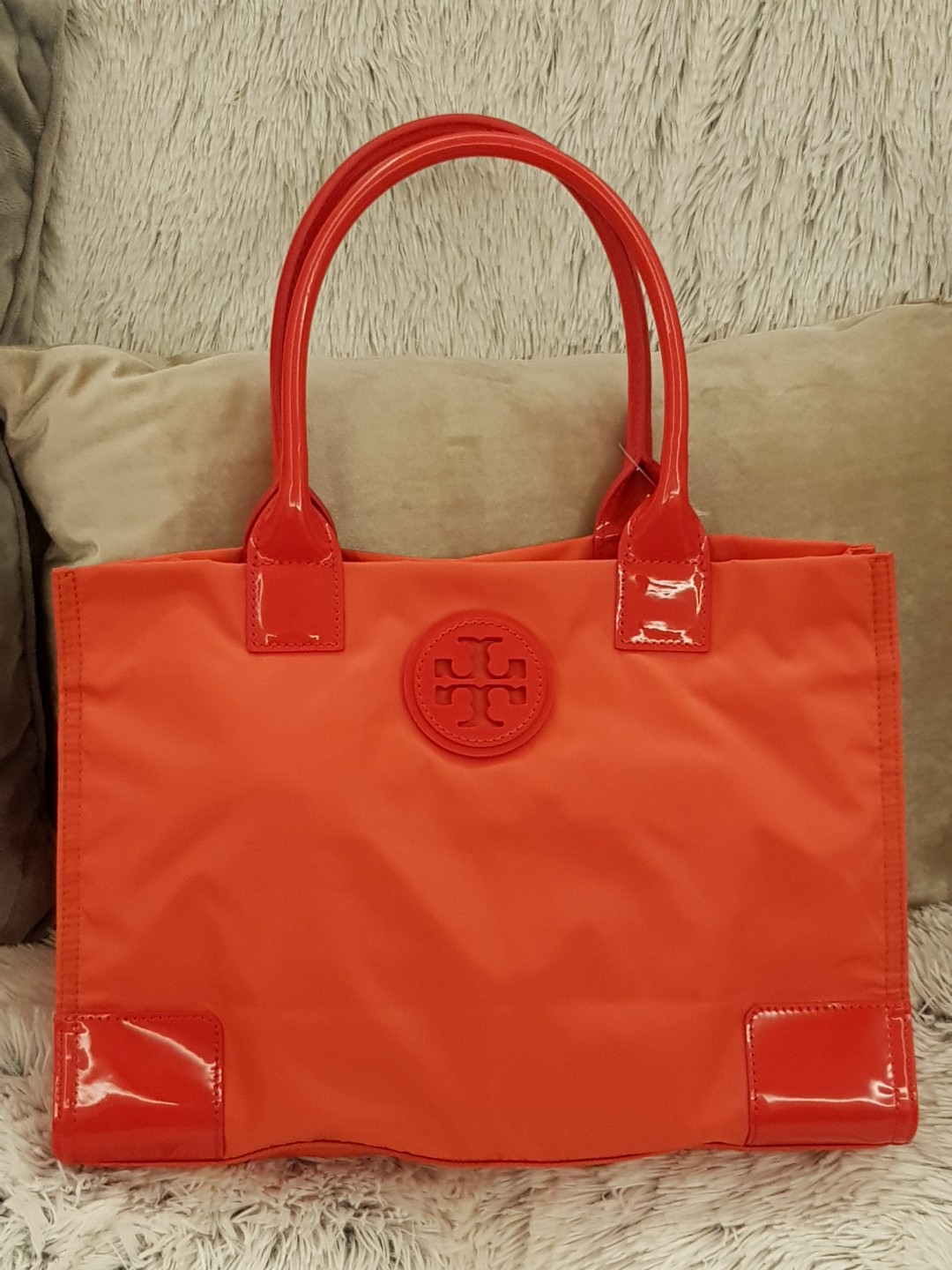 Tory burch orange tote Clearance