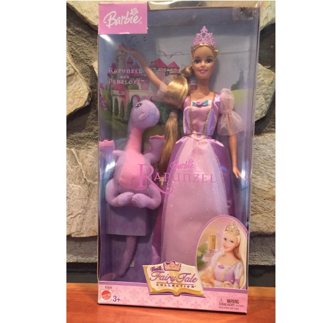 barbie rapunzel penelope dragon toy