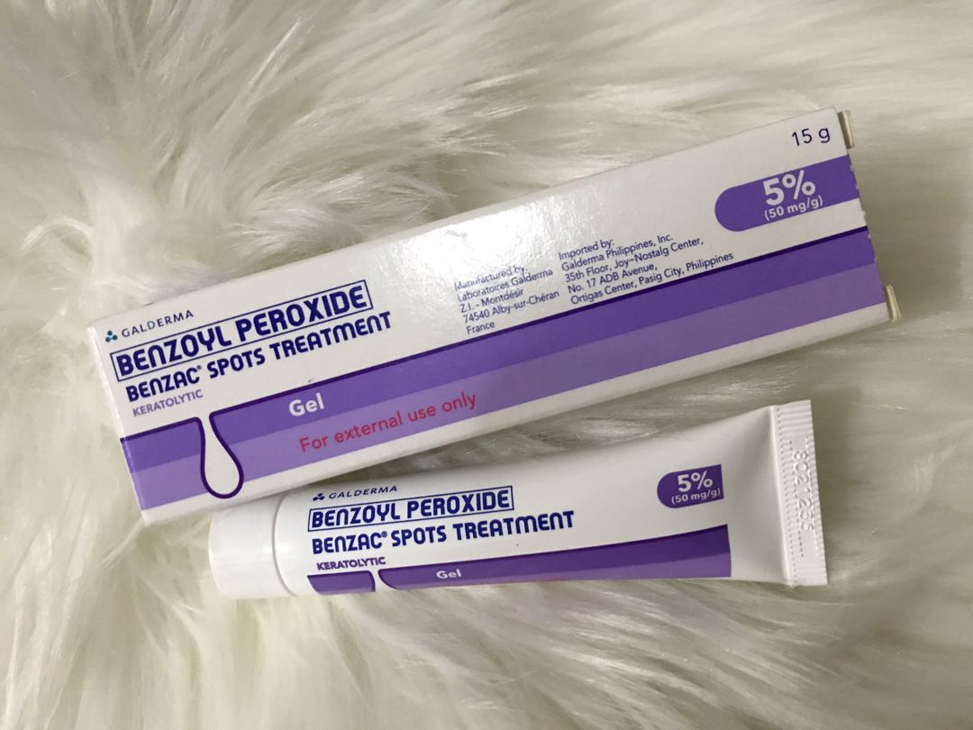 benzoyl peroxide benzac spot treatment