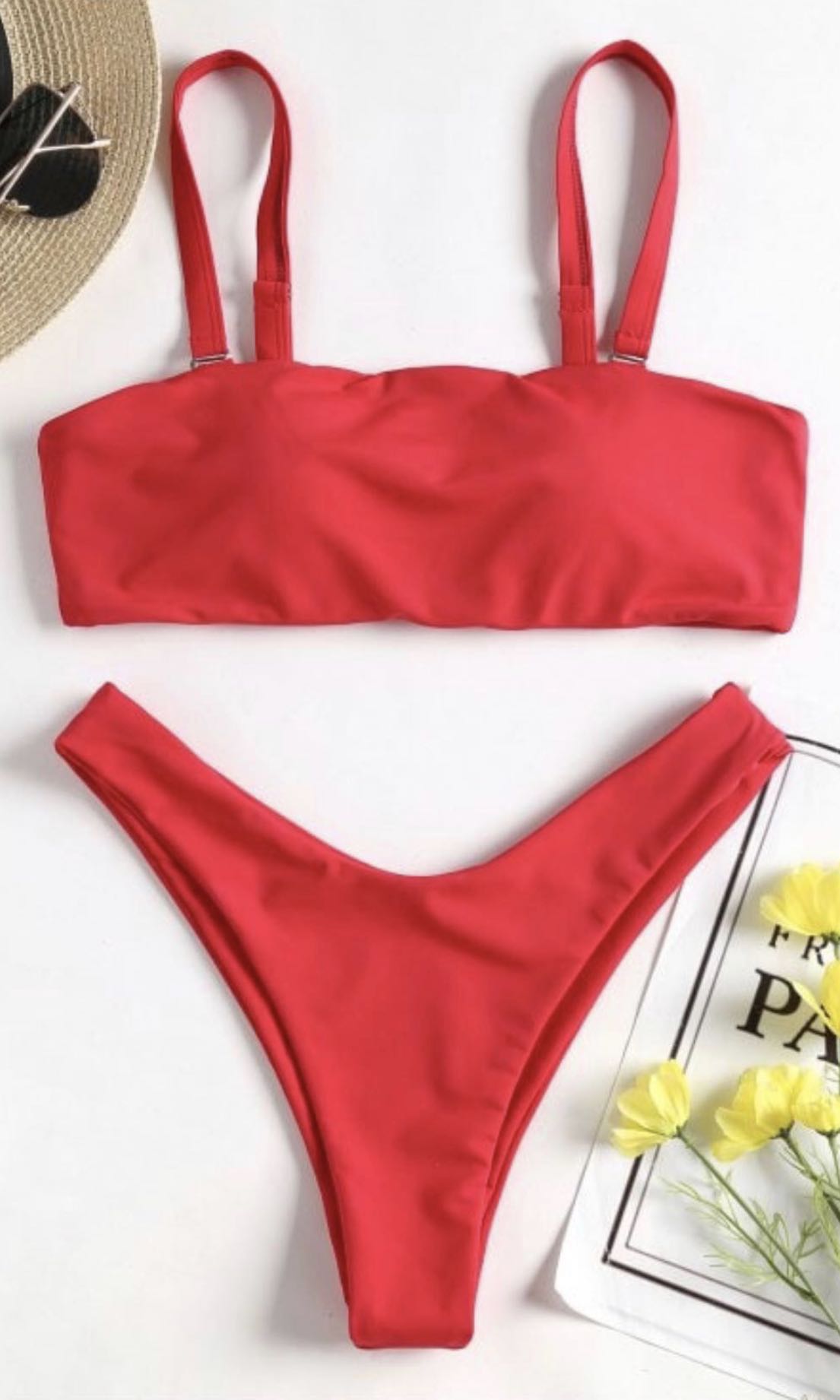 Brand New Zaful high bottom red Bikini, Women's Fashion ...