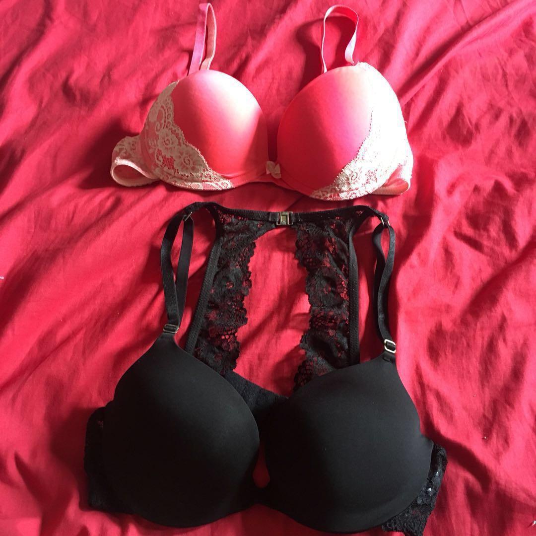 Victoria's Secret PINK Padded Bra Size 36B - Depop