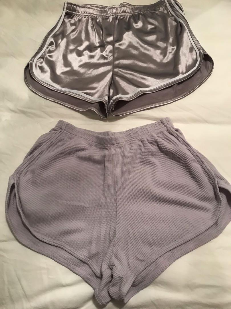Brandy melville lisette thermal shorts cheap