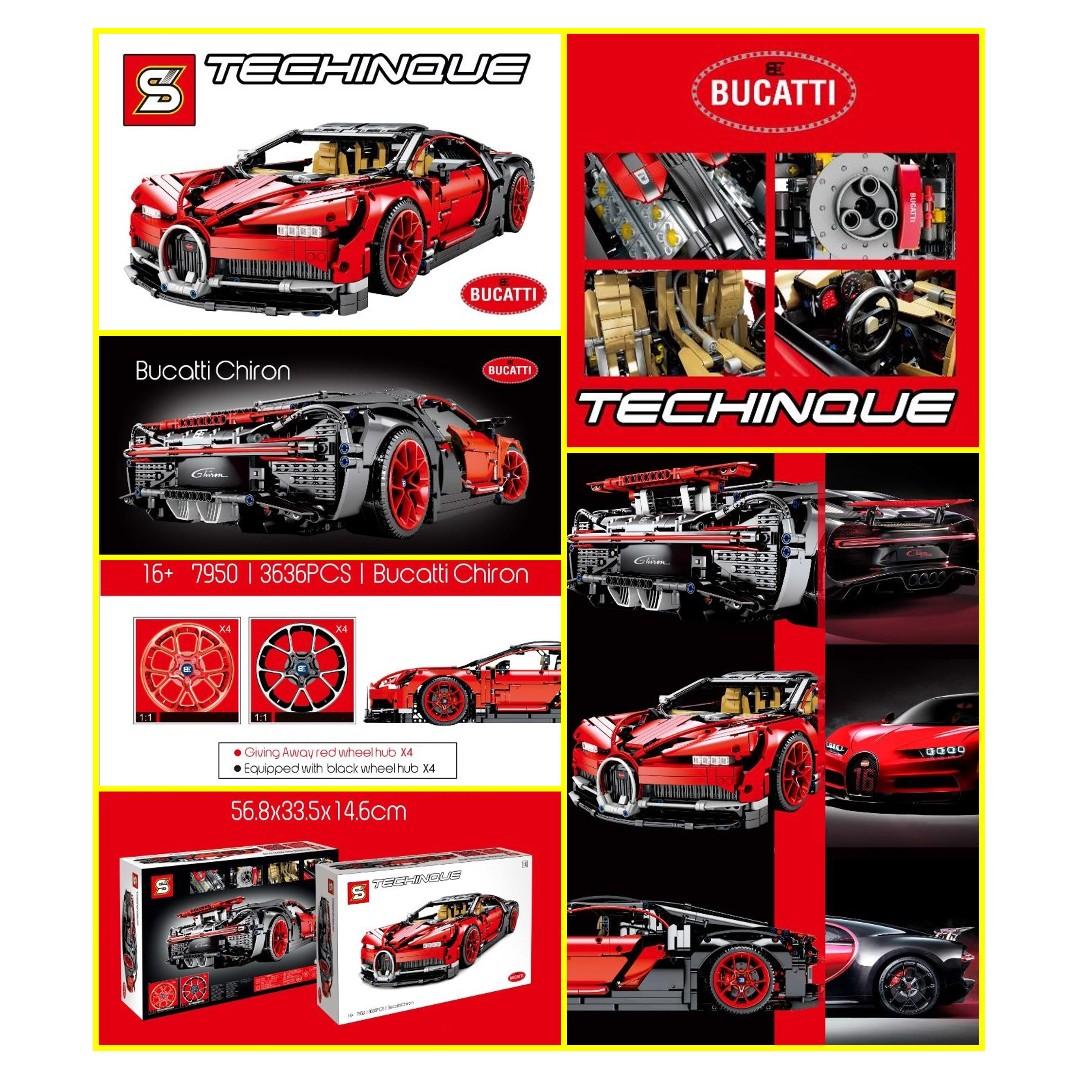 Lego bugatti sale chiron red