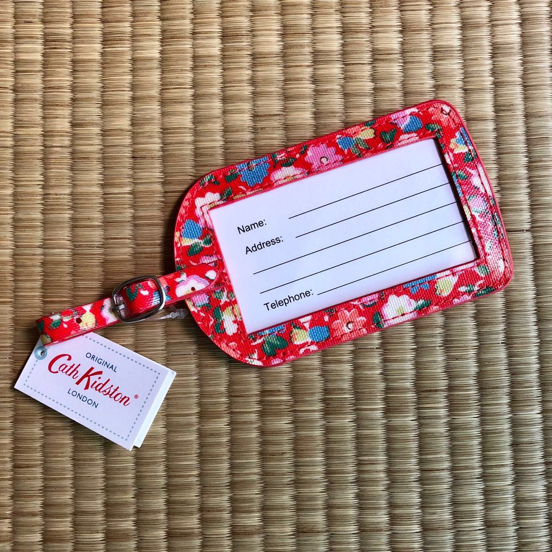 luggage tags cath kidston
