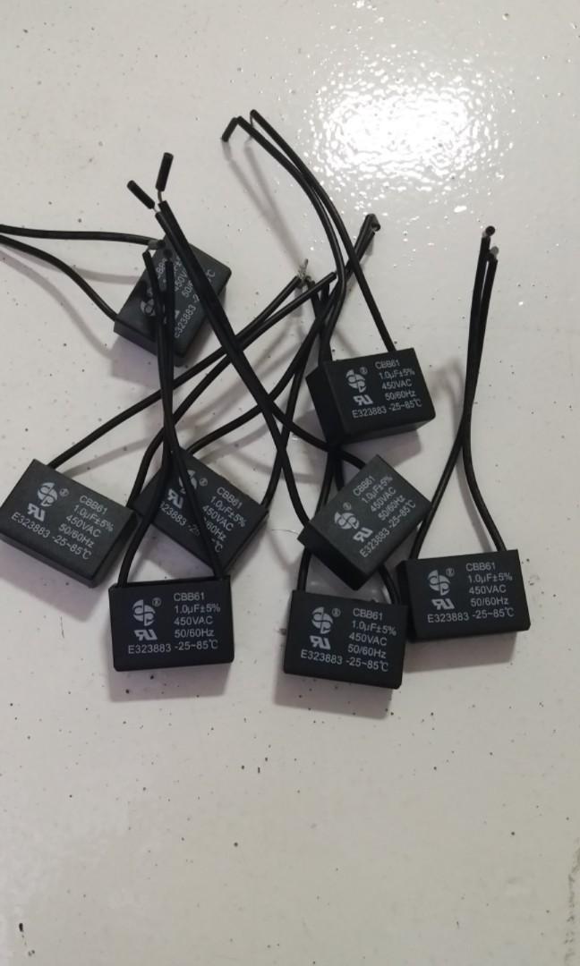 Cbb61 2 Wire Ceiling Fan Capacitor Electronics Others On