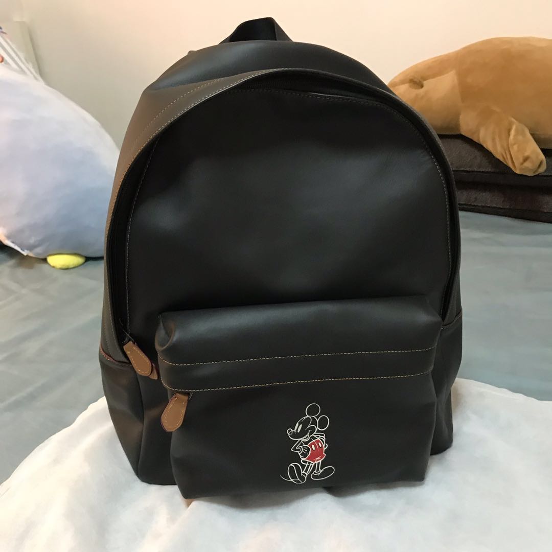 COACH x DISNEY Mickey backpack Men s Fashion Bags Backpacks on