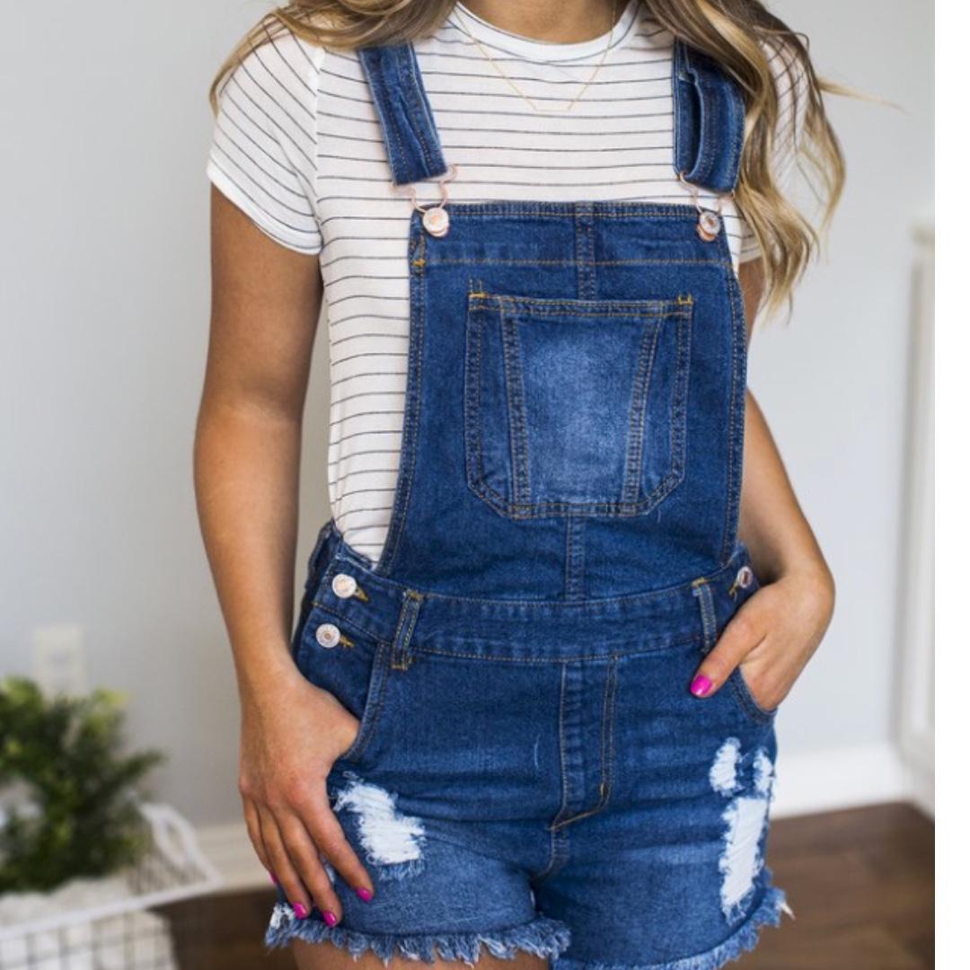 cotton on overall shorts