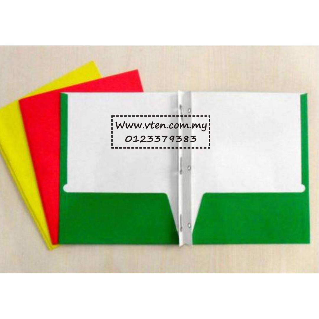 Customized Paper Folder Custom made Color Paper File Folder School Not