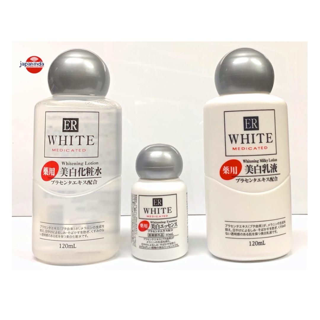 er white medicated whitening essence