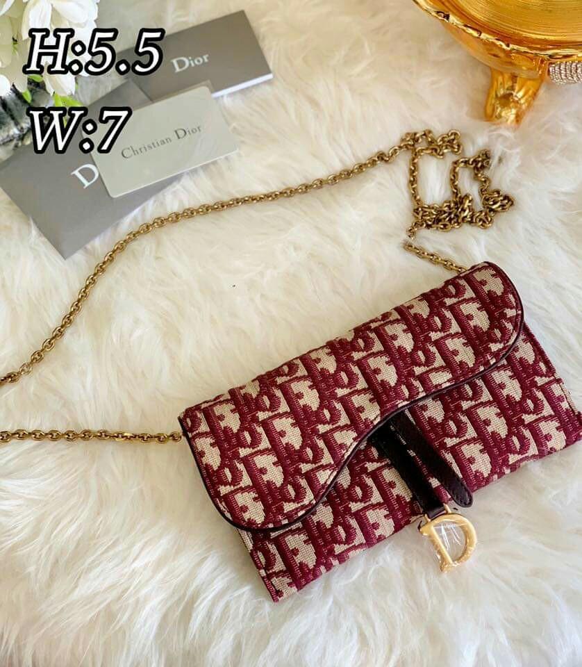 dior oblique saddle clutch price