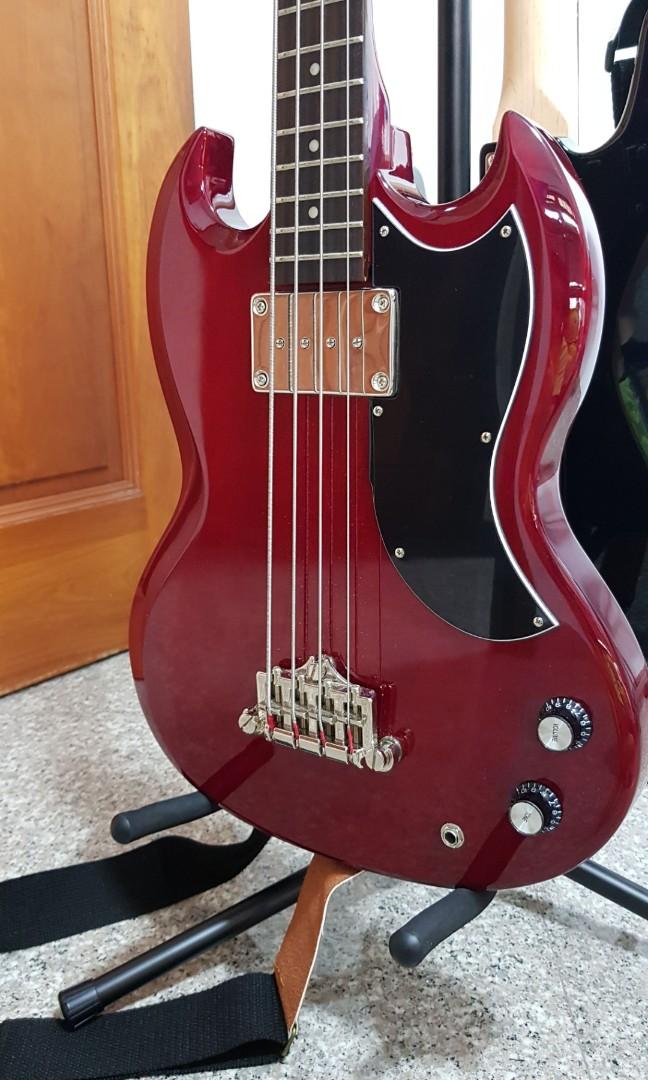 5108】 EPIPHONE EB-0 sg bass 赤 RED レッド Epiphone eb0 bass 5108】 EPIPHONE EB-0 sg bass 赤 RED レッド Epiphone eb0 bass
