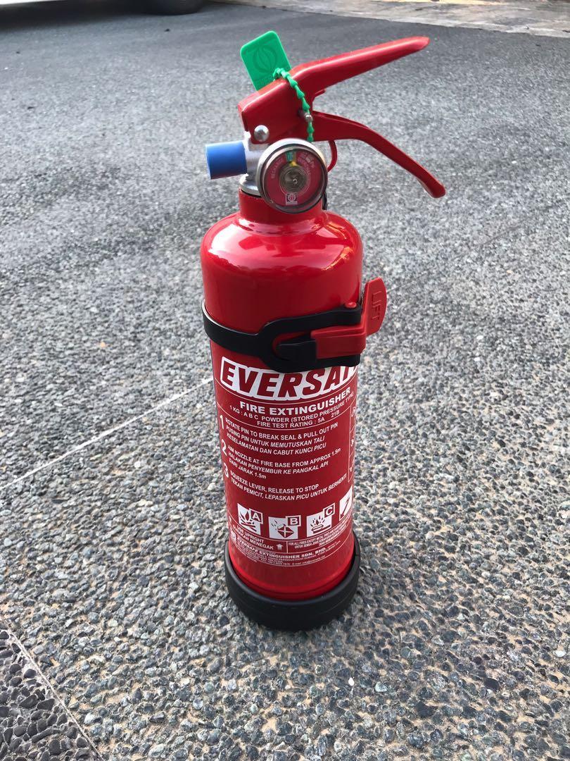 Google Image Result For Https Media Karousell Com Media Photos Products 2018 12 10 Eversafe Fire Extinguisher 1kg Abc Pow Fire Extinguisher Extinguisher Fire