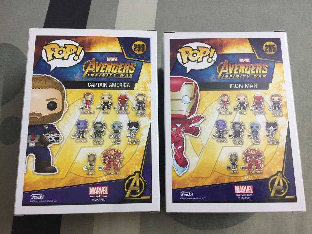 Funko POP! Marvel: Avengers Infinity War - Captain America Walmart  Exclusive 