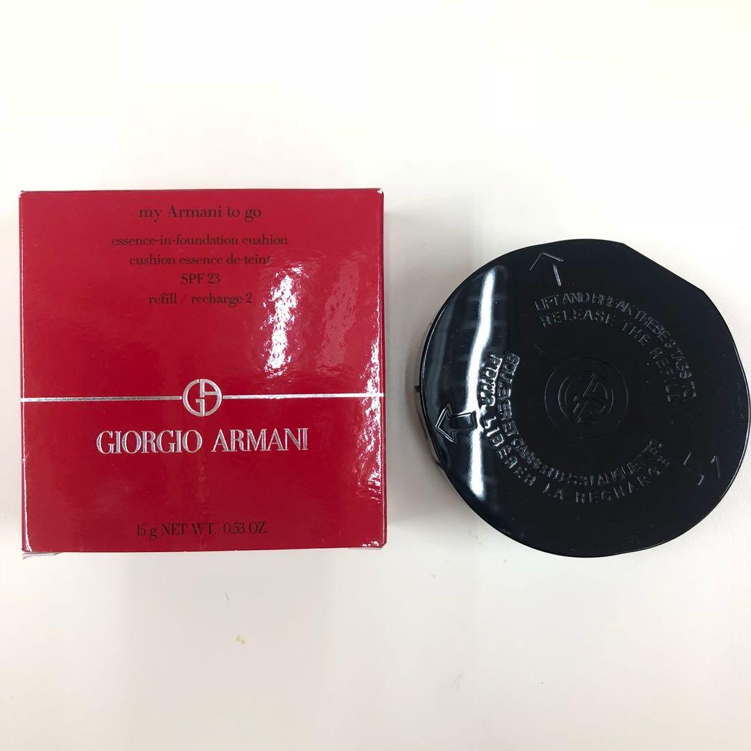 Giorgio Armani cushion refill no. 2 Beauty Personal Care Face Makeup on Carousell