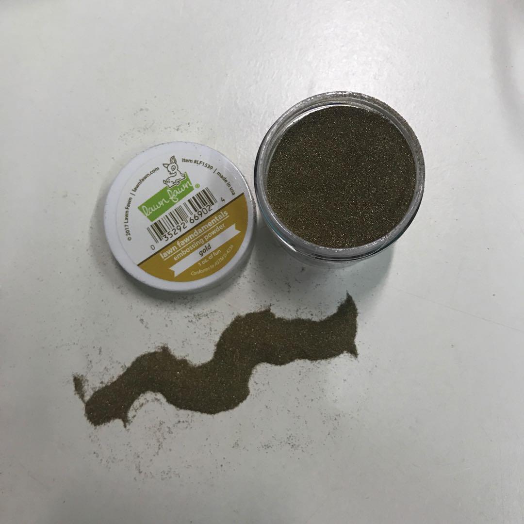 Gold Heat Emboss DIY Kit, Hobbies & Toys, Stationery & Craft, Craft