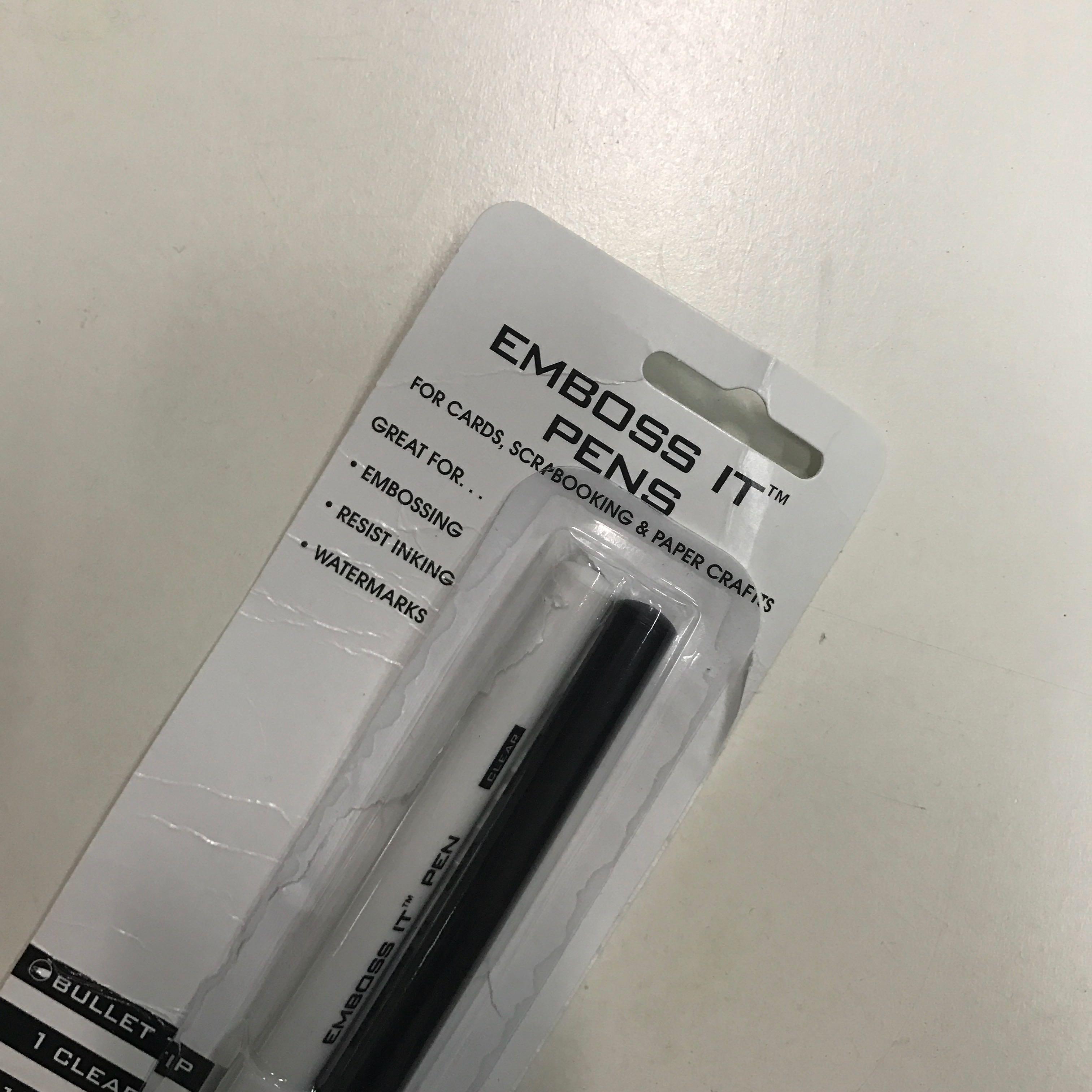 Gold Heat Emboss DIY Kit, Hobbies & Toys, Stationery & Craft, Craft