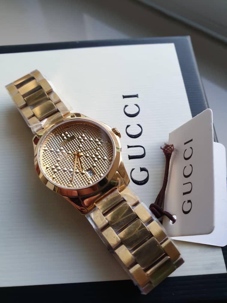 gucci g timeless gold watch