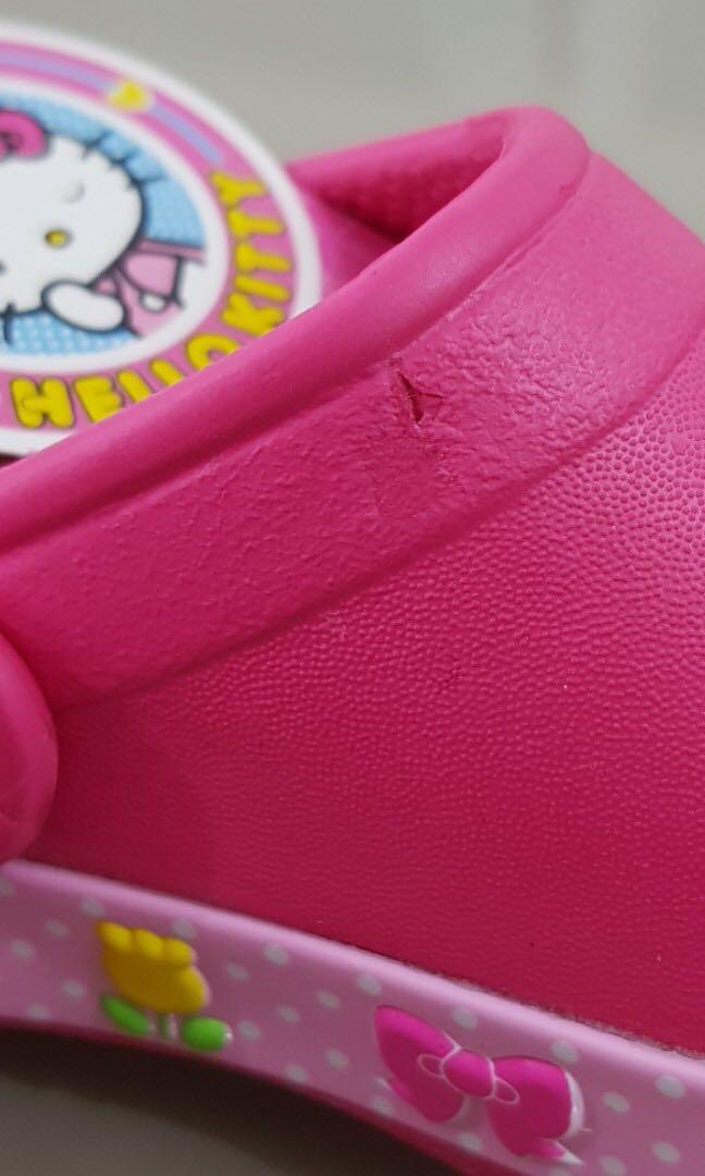 Hello Kitty Clogs with flashing lights, Babies & Kids, Babies & Kids