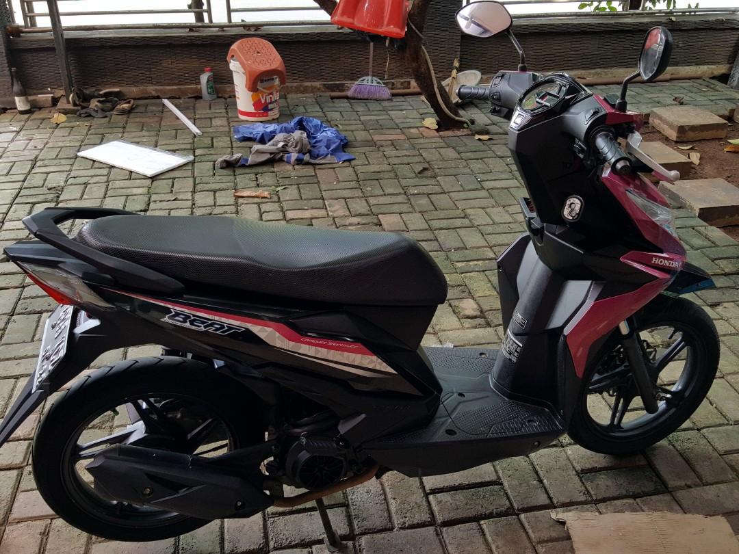 Honda Beat ISS 2017 Magenta Hitam Honda Beat ISS 2017 Magenta Hitam