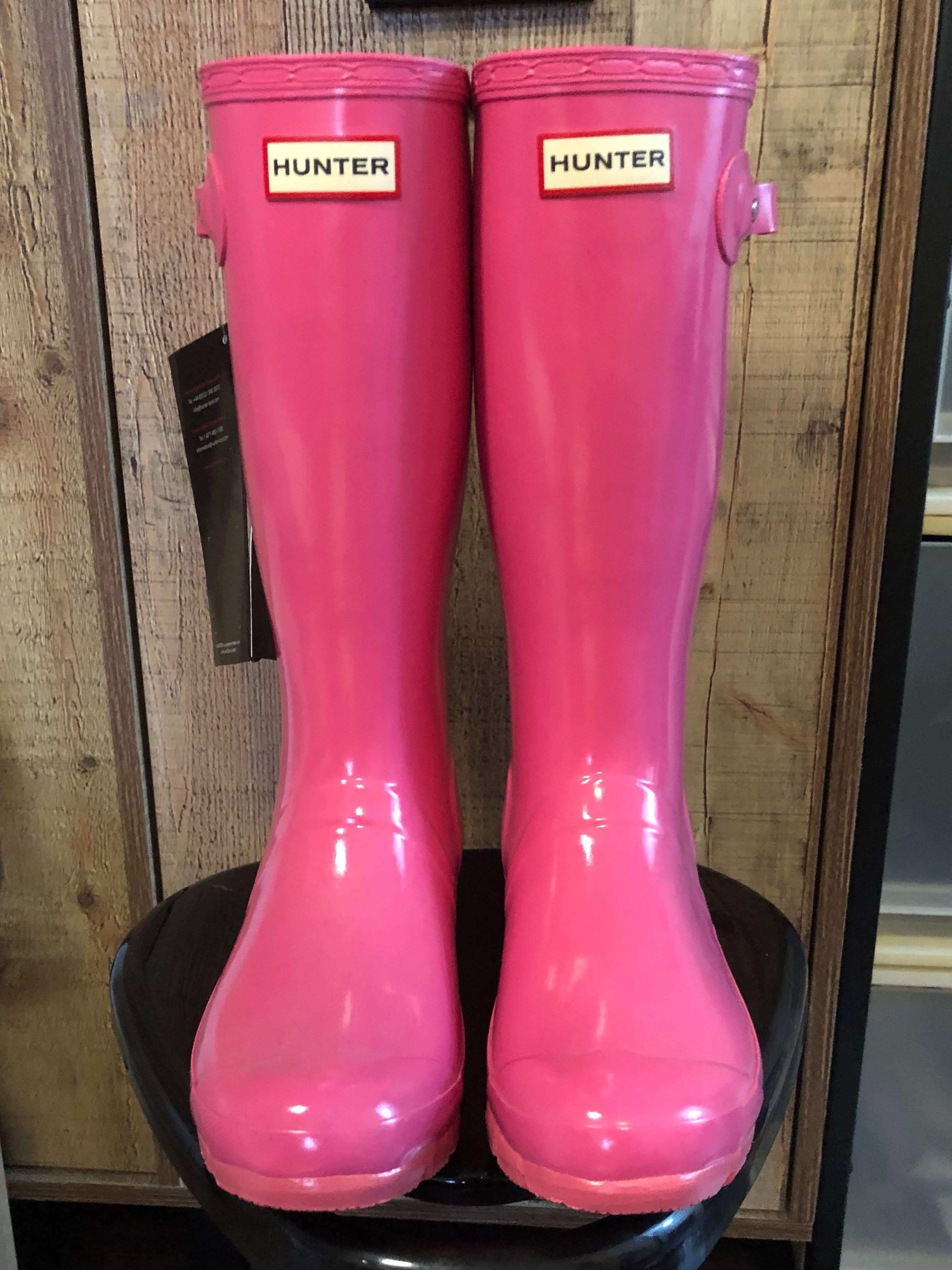 hunter boots size 5
