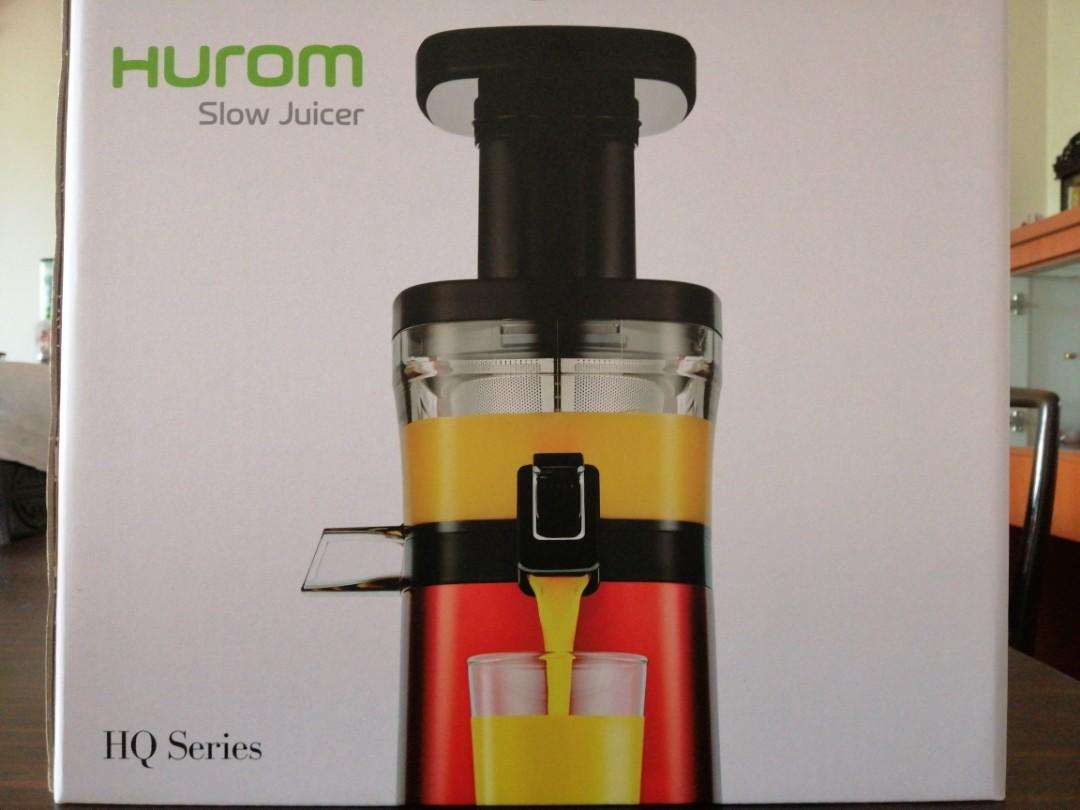 Hurom slow juicer HQ SERIES, TV & Home Appliances, Kitchen Appliances
