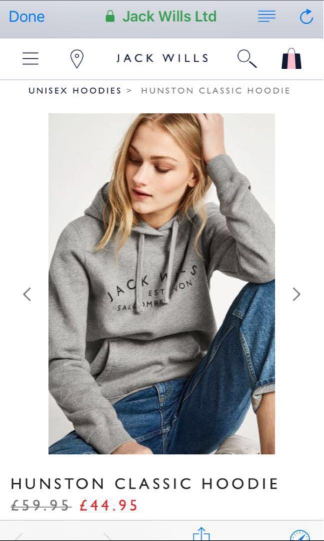 Jack wills hunston classic hoodie deals
