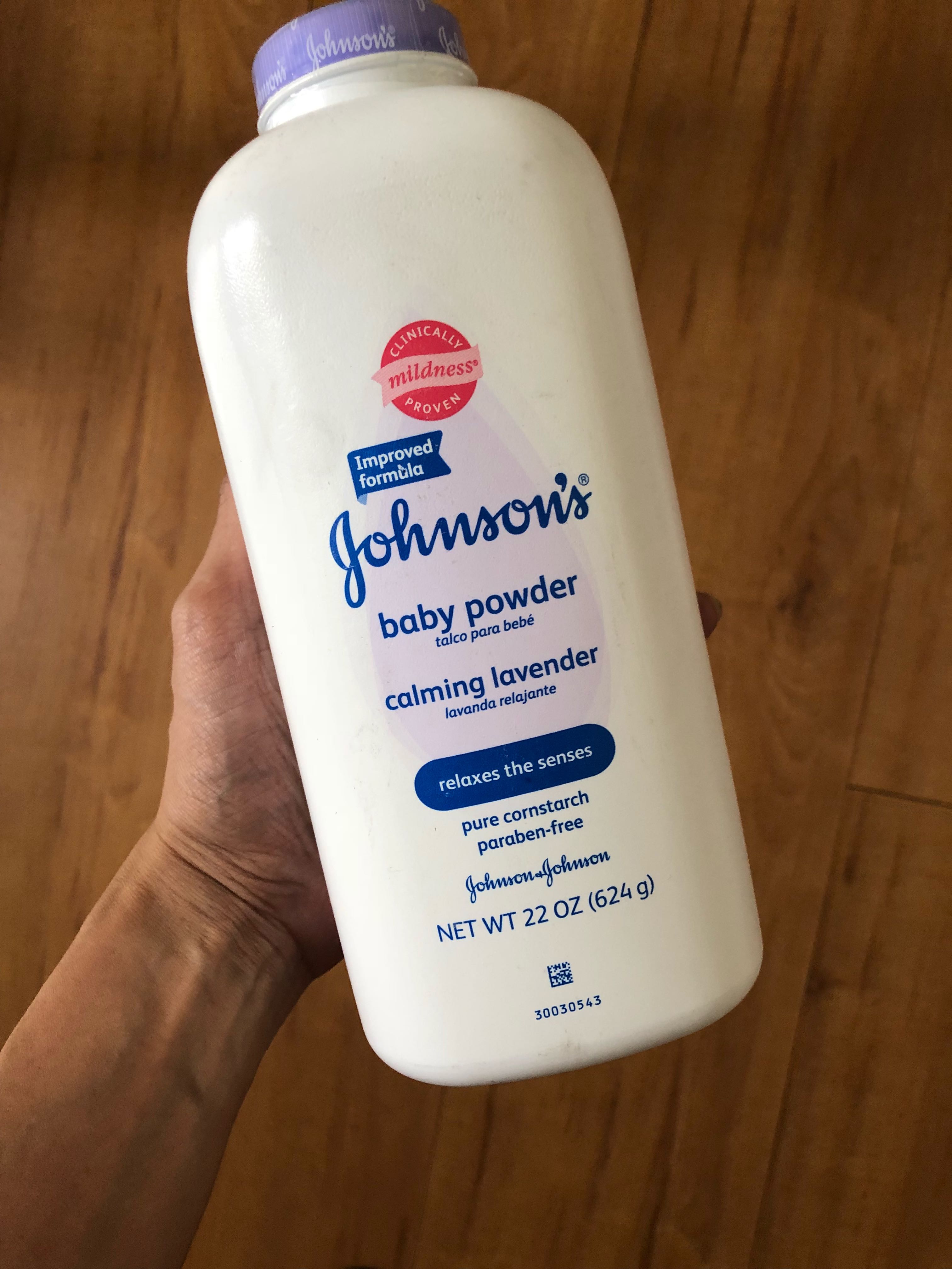 johnson's baby powder lavender