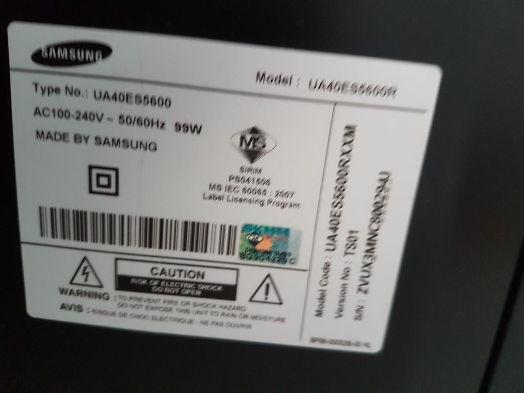 LED SAMSUNG SMART TV 42 inch Ipoh, TV & Home Appliances, TV