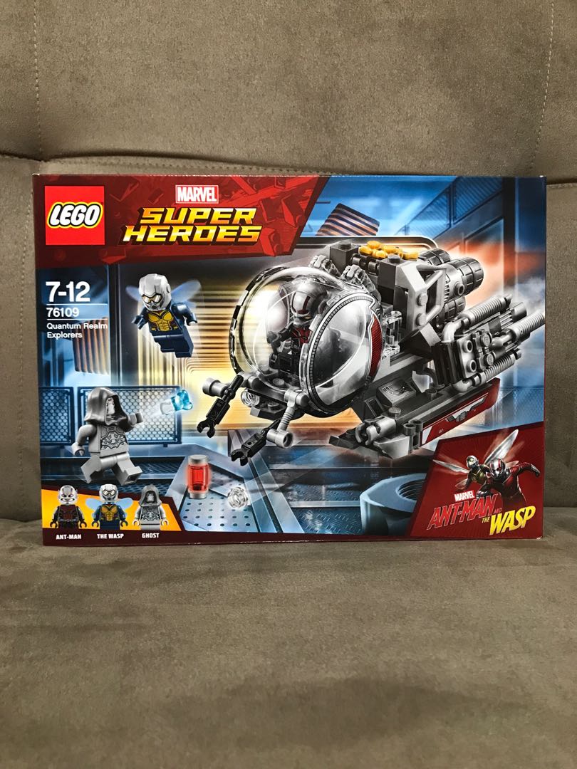 Lego 76109 Super Heroes Ant-man and the Wasp Quantum Realm brand new sealed