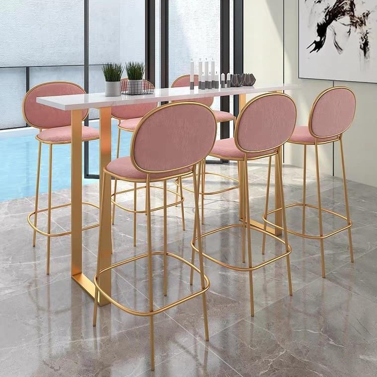 Princess velvet bar 2025 stool