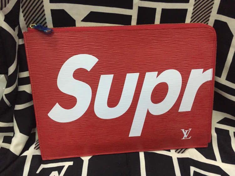 Lv x supreme clutch discount