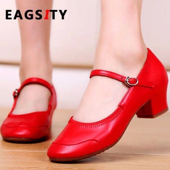 Red shoes mary jane new arrivals