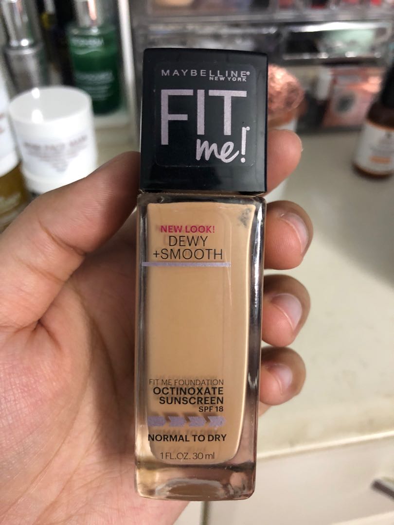 Maybelline Fit Me Foundation Produk Badan Dan Kecantikan Makeup Di