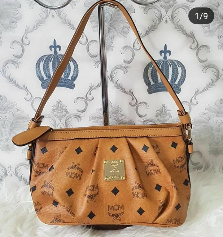 Original MCM Bag with Pochette, Women's Fashion, Bags & Wallets, Purses &  Pouches on Carousell
