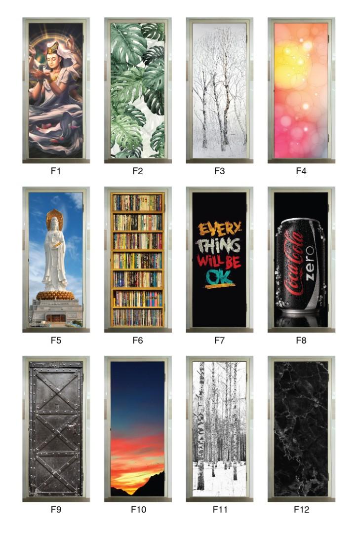 More DESIGNS for Full Color sheet Bomb Shelter Door, Furniture