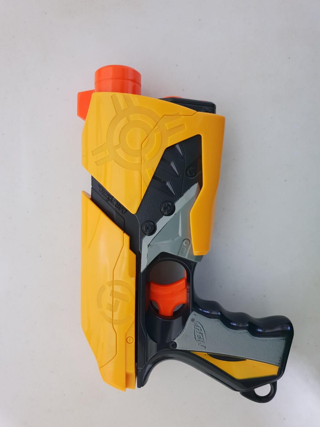 Nerf Dart Tag Pistol Model 4 with 24 nerf darts, Hobbies & Toys, Toys