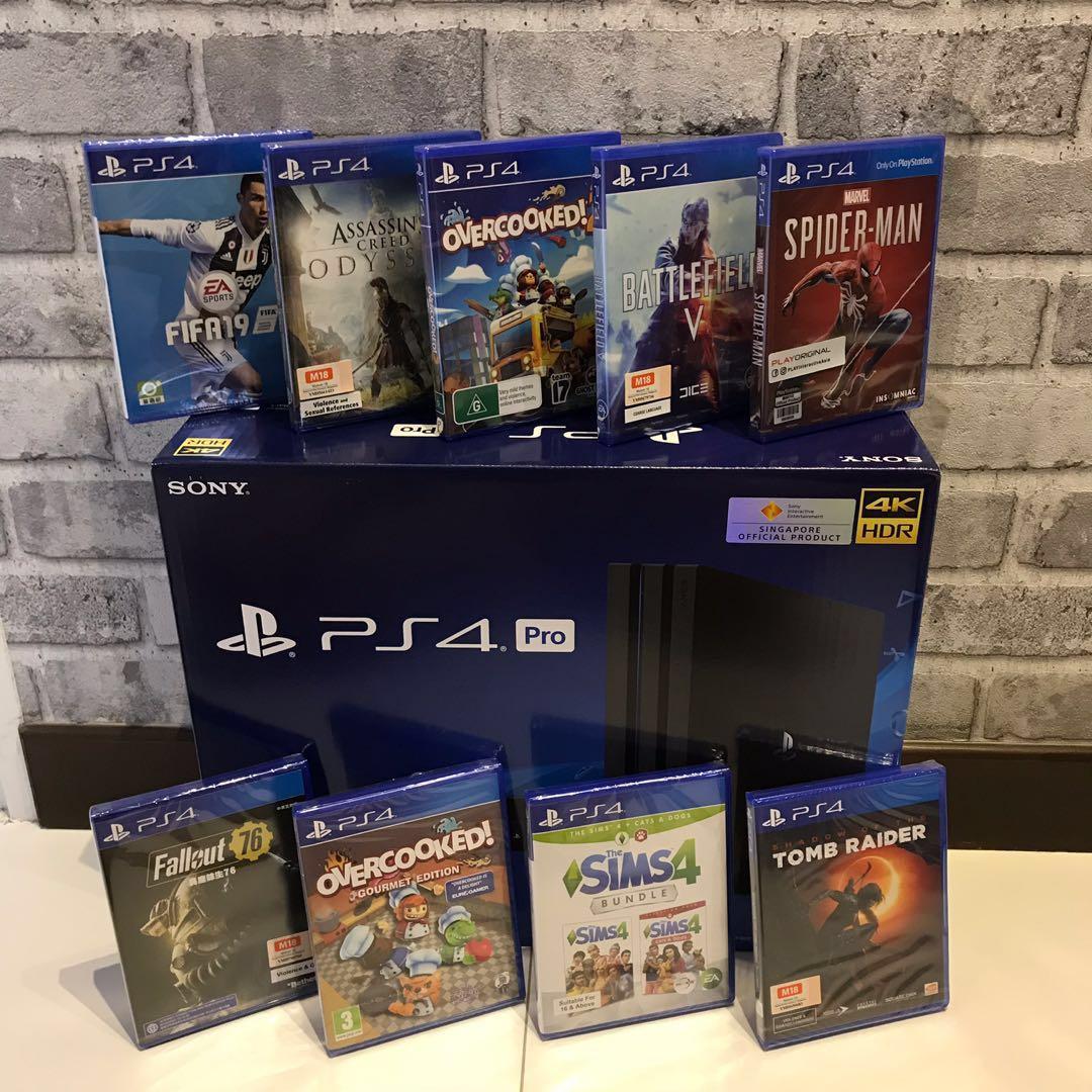 new ps4 pro games