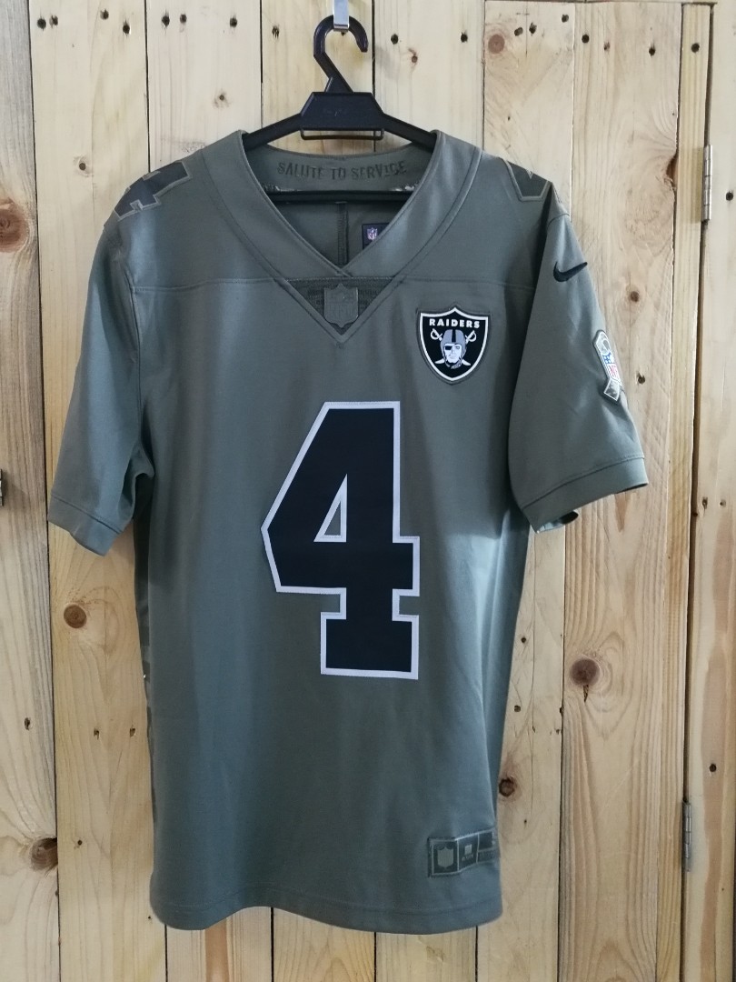 oakland raiders salute to service jersey