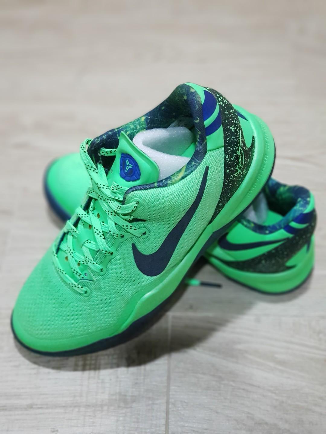 kobe neon green shoes